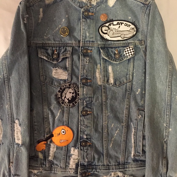 Kurt Cobain Love & Death Denim Jacket - Picture 6 of 8